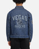 New Era Las Vegas Raiders NFL Denim Jacket Dark Blue