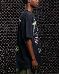 73Studio X Call Of Duty Modern Warfare 2 Vintage T-Shirt Black Acidwash