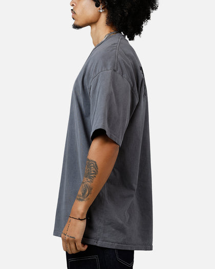 Saint Morta Raven T-Shirt Washed Charcoal