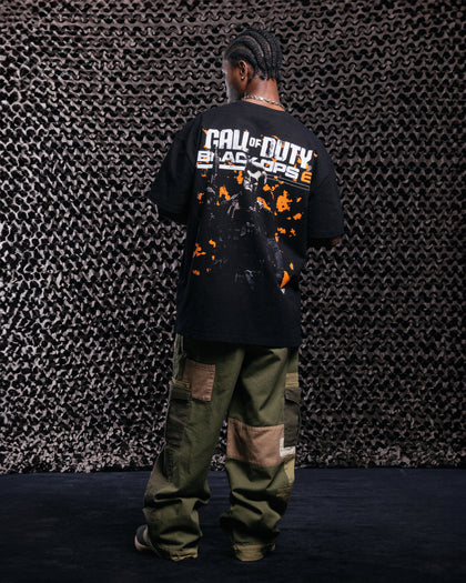 73Studio X Call Of Duty Black Ops 6 Vintage T-Shirt Black