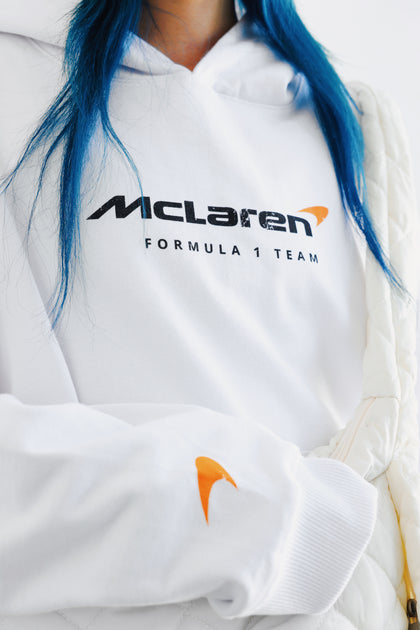 Culture Kings X Mclaren 'Las Vegas Grand Prix 2024' Piastri And Norris Hoodie White
