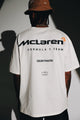 Culture Kings X Mclaren Oscar Piastri 'Vegas Grand Prix 2024' Helmet T-Shirt Off White