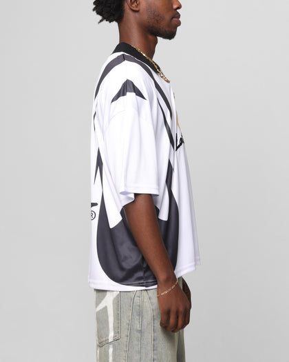Loiter United Football Jersey White/Black