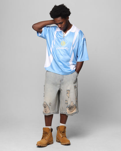 Loiter United Football Jersey Blue