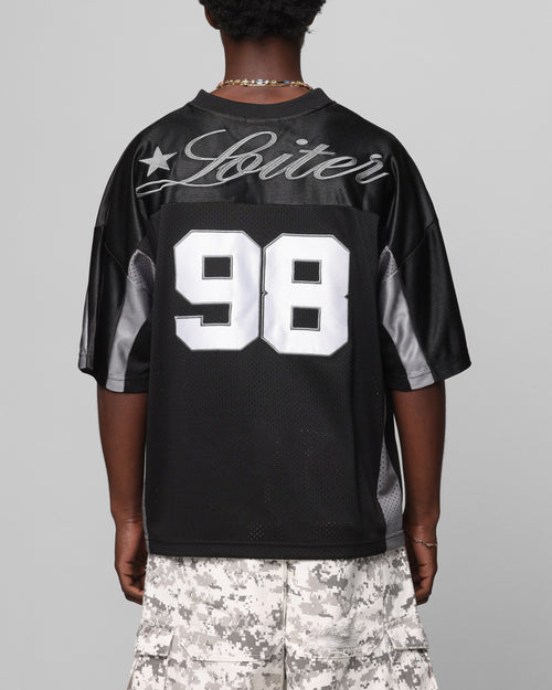 Loiter End Zone Jersey Black