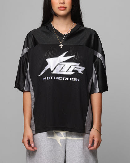 Loiter End Zone Jersey Black