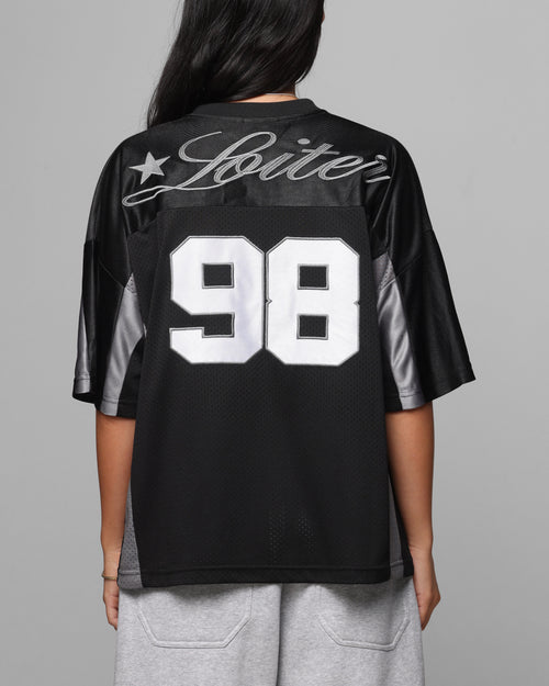 Loiter End Zone Jersey Black