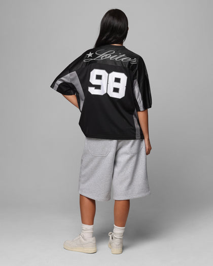Loiter End Zone Jersey Black