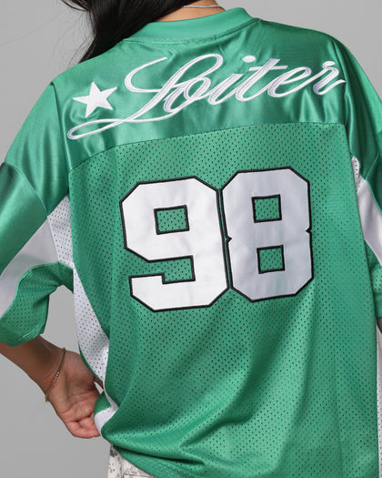 Loiter End Zone Jersey Green