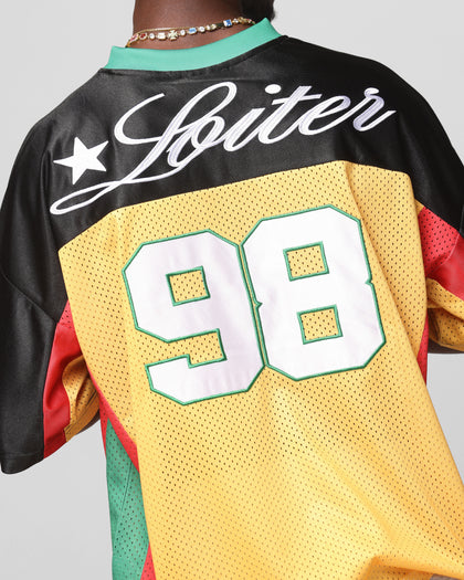 Loiter End Zone Jersey Yellow/Green/Red