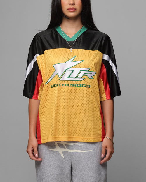 Loiter End Zone Jersey Yellow/Green/Red