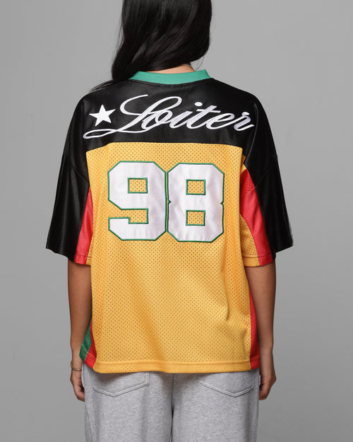Loiter End Zone Jersey Yellow/Green/Red
