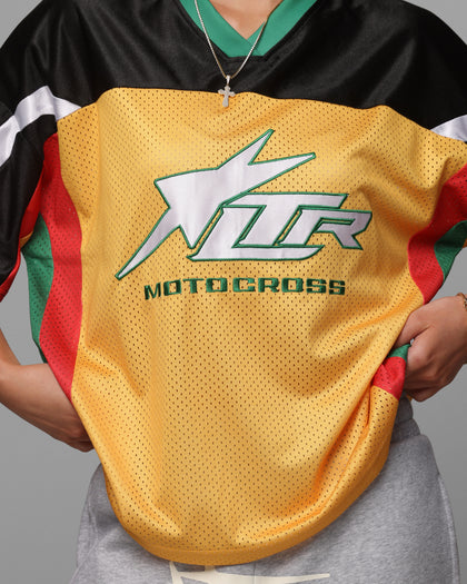 Loiter End Zone Jersey Yellow/Green/Red
