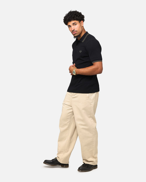 Fred Perry Twin Tipped Polo Shirt Black