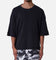 MNML Double Layer Acid Washed T-Shirt Black
