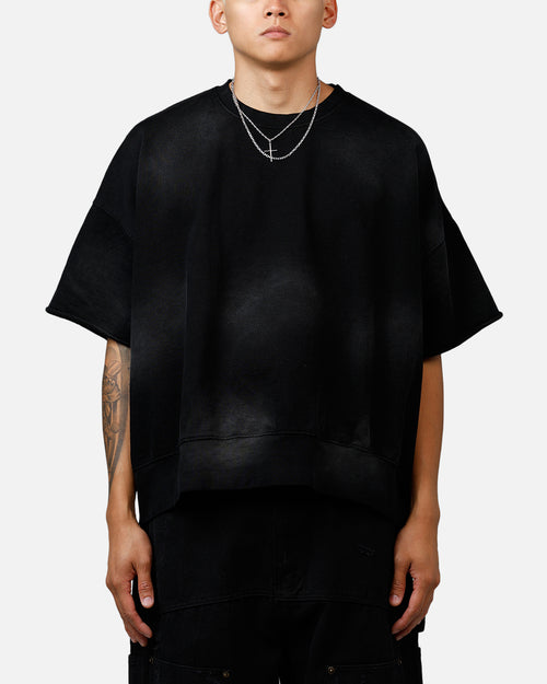 MNML Oversized Crewneck T-Shirt Washed Black