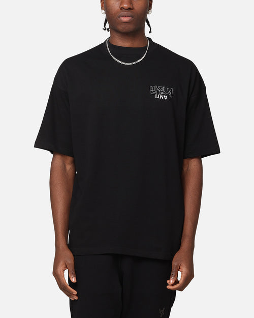 The Anti Order Agma Mock Neck T-Shirt Black