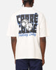 Carre Feeling Lucky Mock Neck T-Shirt Off White