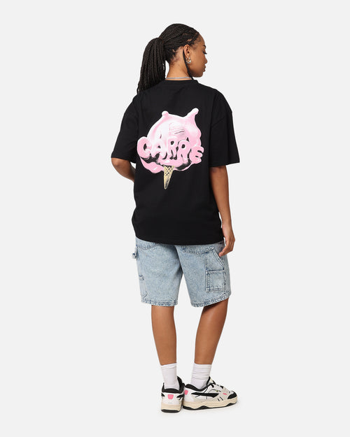 Carre Melted Drop T-Shirt Black