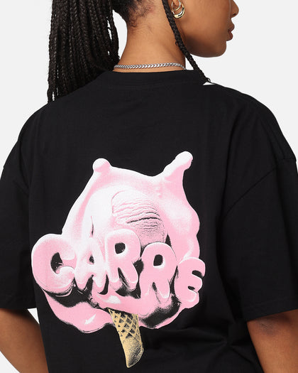 Carre Melted Drop T-Shirt Black