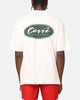 Carre Script Sport Mock Neck T-Shirt Off White