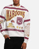 Queensland Rugby League Queensland Maroons Team Crewneck Silver Marle