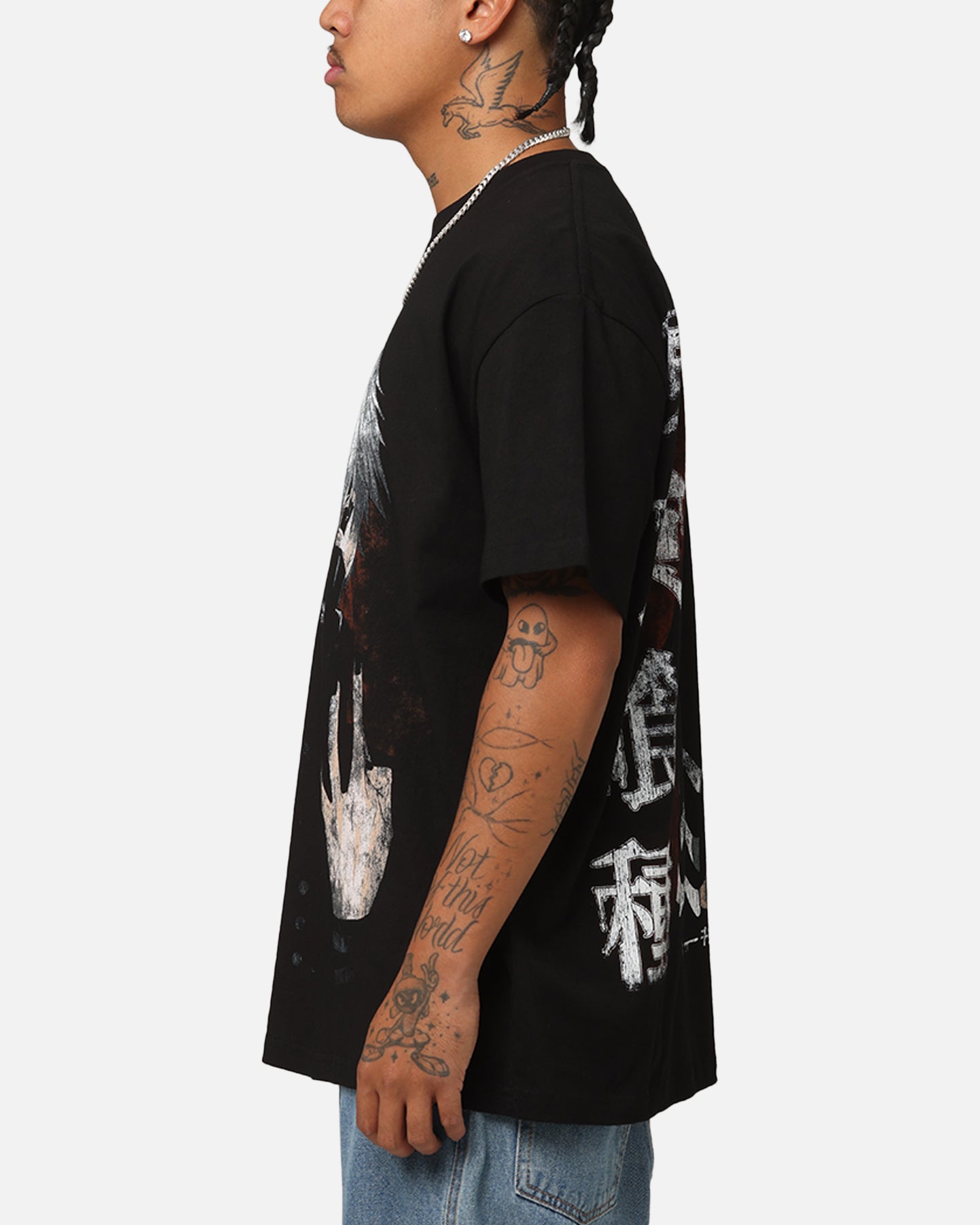 Goat Crew X Tokyo Ghoul Kaneki Heavy T-Shirt Black | Culture Kings US
