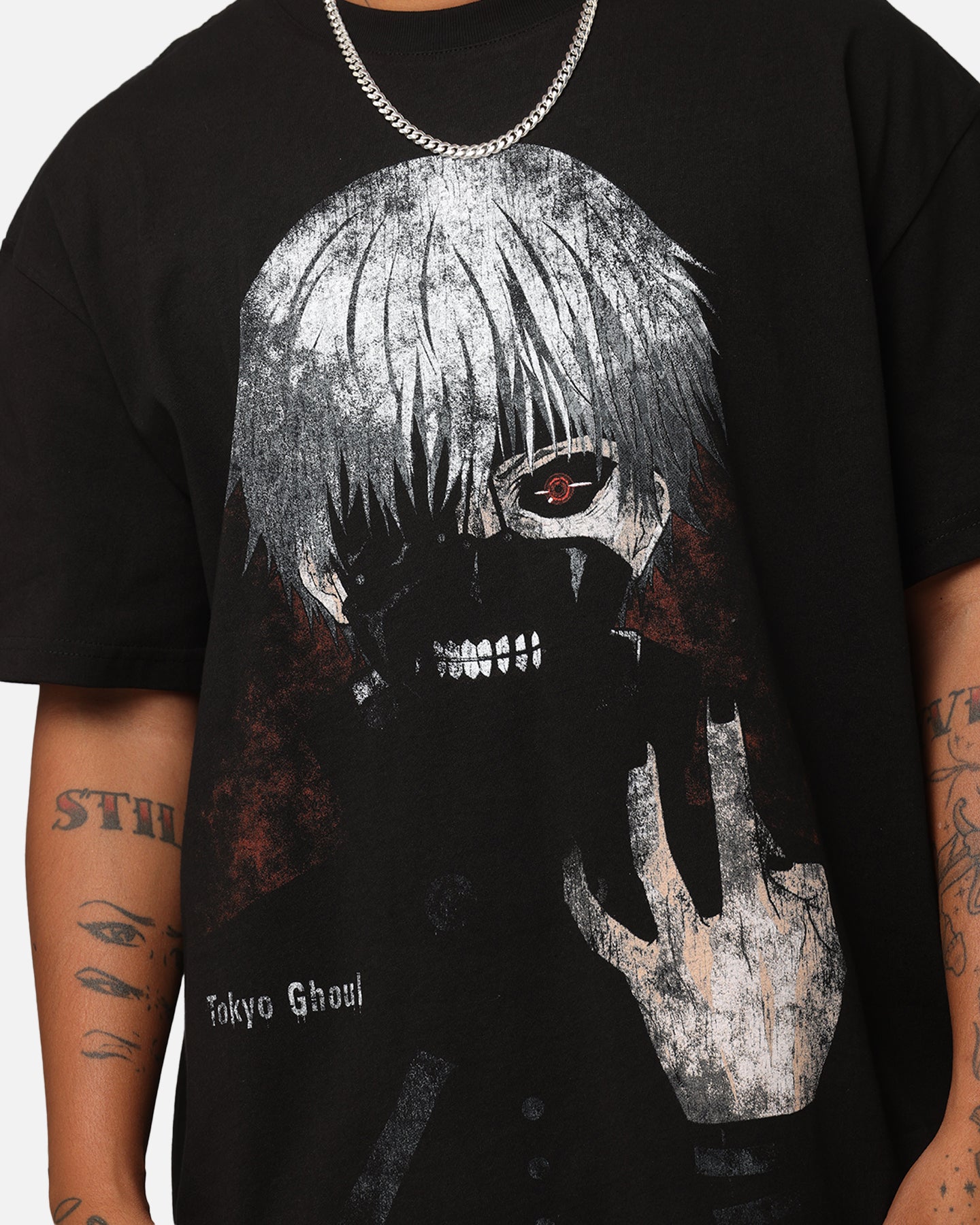 Goat Crew X Tokyo Ghoul Kaneki Heavy T-Shirt Black | Culture Kings US