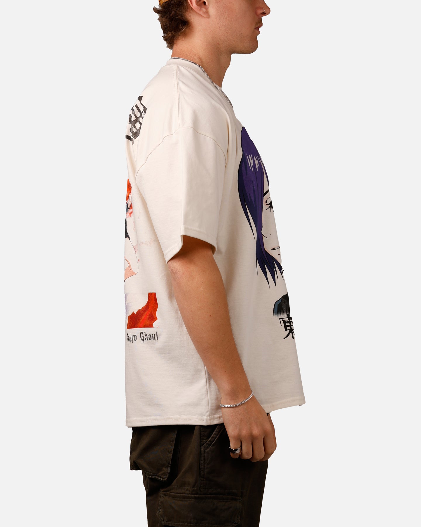 Goat Crew X Tokyo Ghoul Touka Heavy T-Shirt Off White | Culture