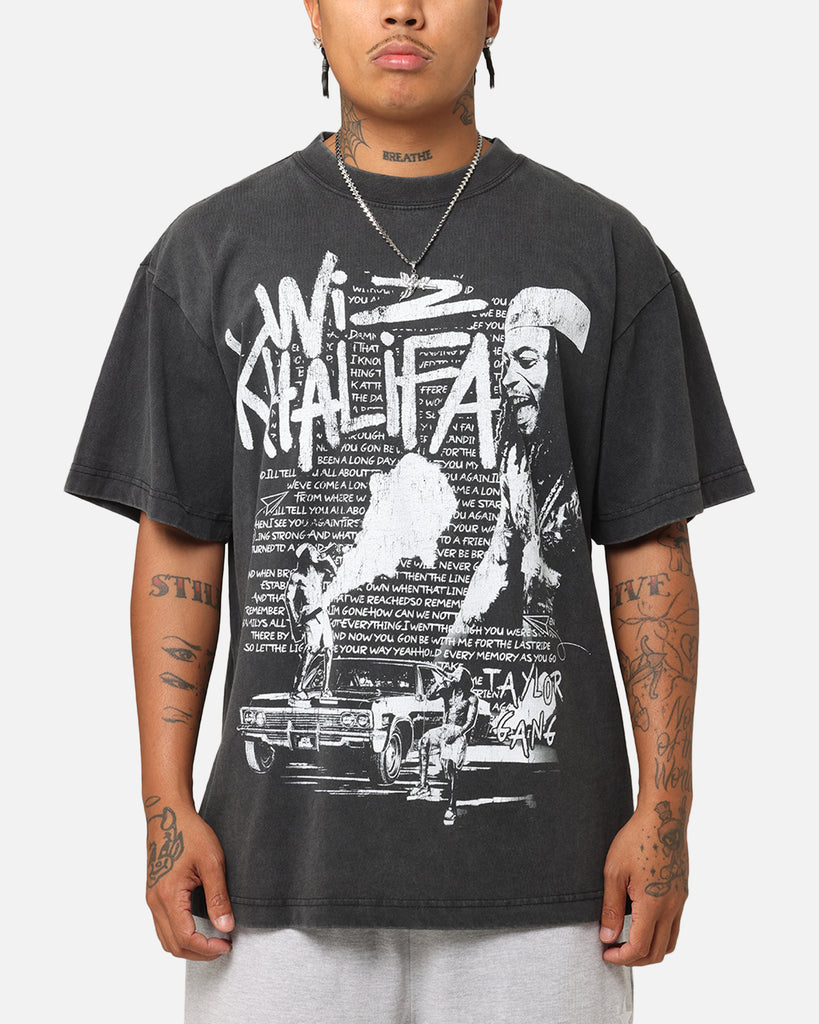 ID Supply Wiz Khalifa Up In Smoke T-Shirt Washed Black