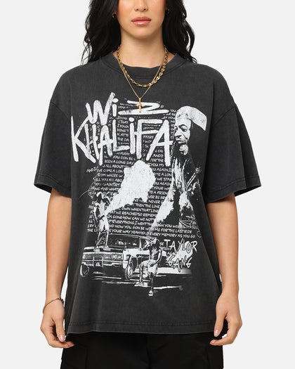 ID Supply Wiz Khalifa Up In Smoke T-Shirt Washed Black