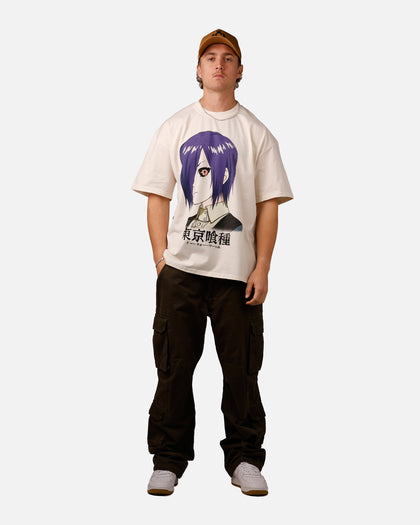 Goat Crew X Tokyo Ghoul Touka Vintage T-Shirt Off White