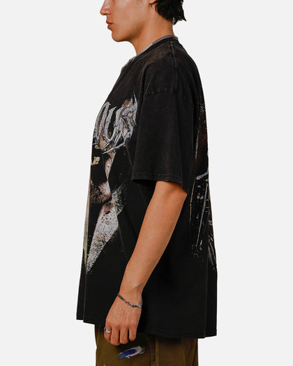 Goat Crew Star Wars Grevious Vintage T-Shirt Black Acidwash