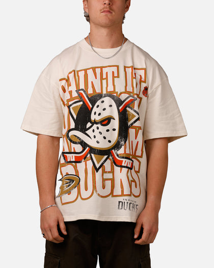 Culture Kings Anaheim Ducks Lets Go Ducks Vintage T-Shirt Off White