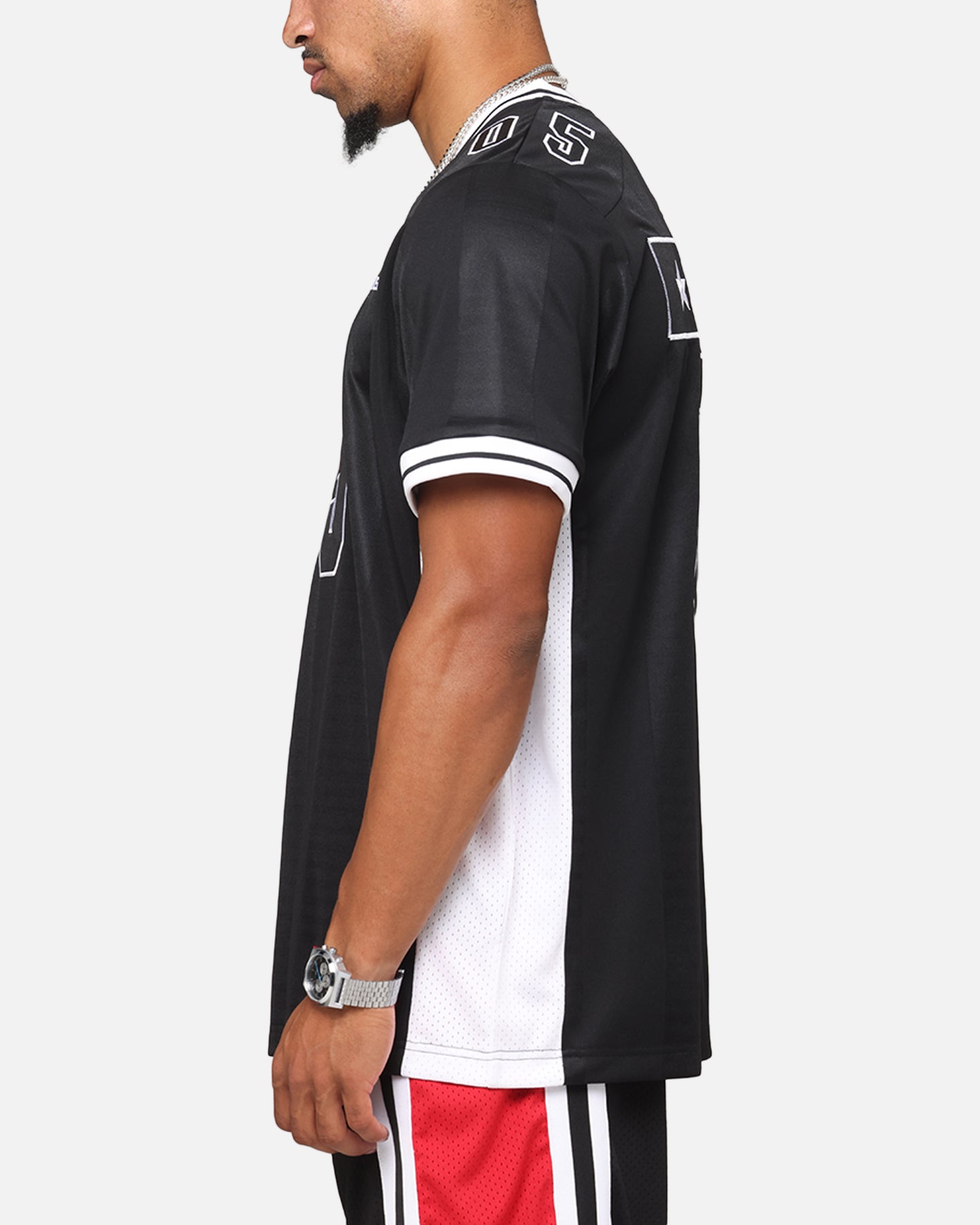 Fubu Corporate Football Jersey Black/White/Red | Culture