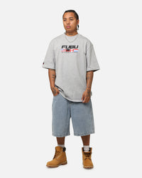 Fubu Corporate International T-Shirt Heather Grey