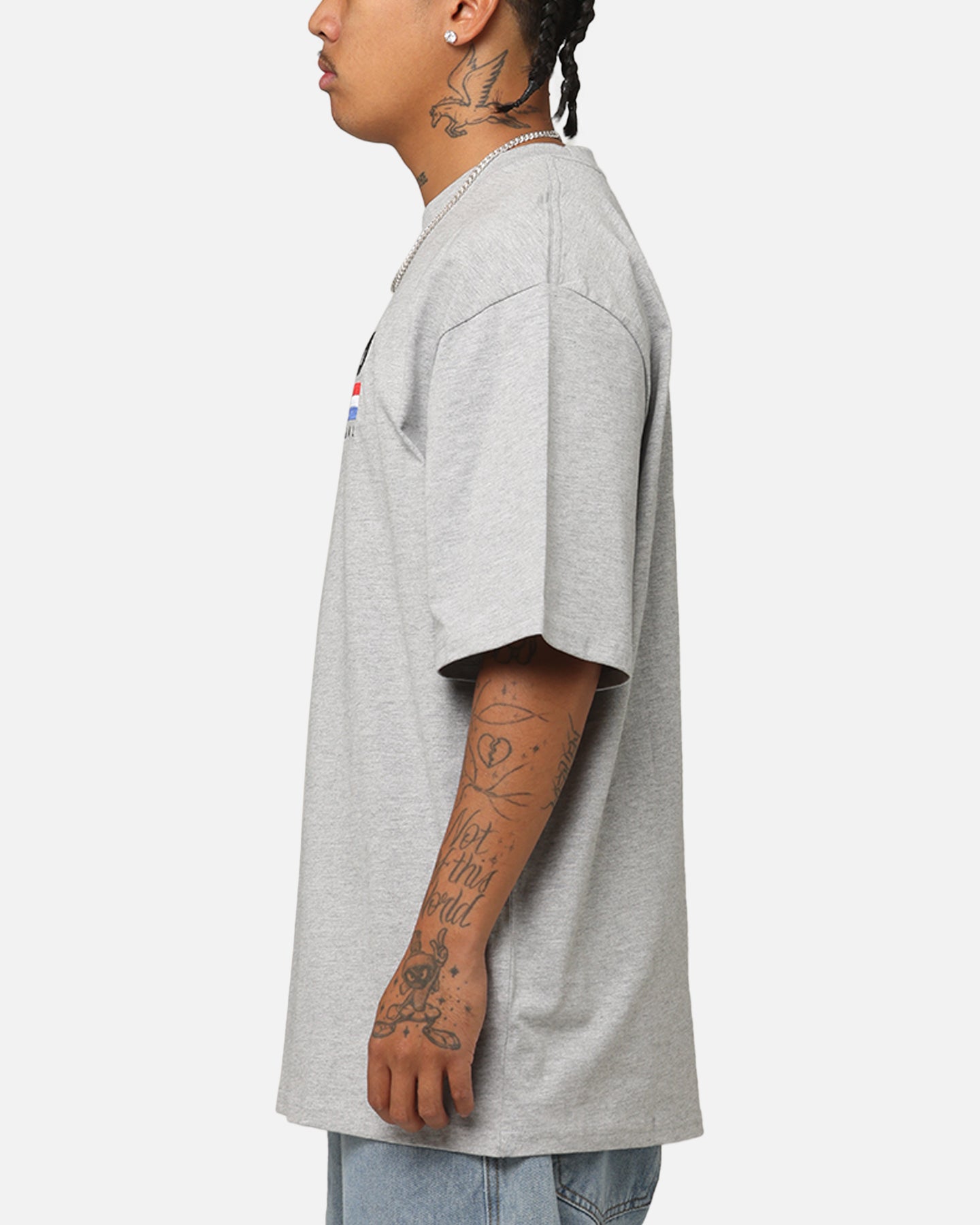 Fubu Corporate International T-Shirt Heather Grey | Culture Kings US