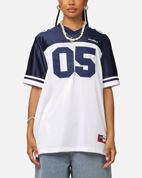 Fubu Football Jersey White/Navy | Culture Kings US