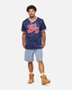 Fubu Mesh T-Shirt Navy/Red/White
