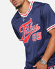 Fubu Mesh T-Shirt Navy/Red/White