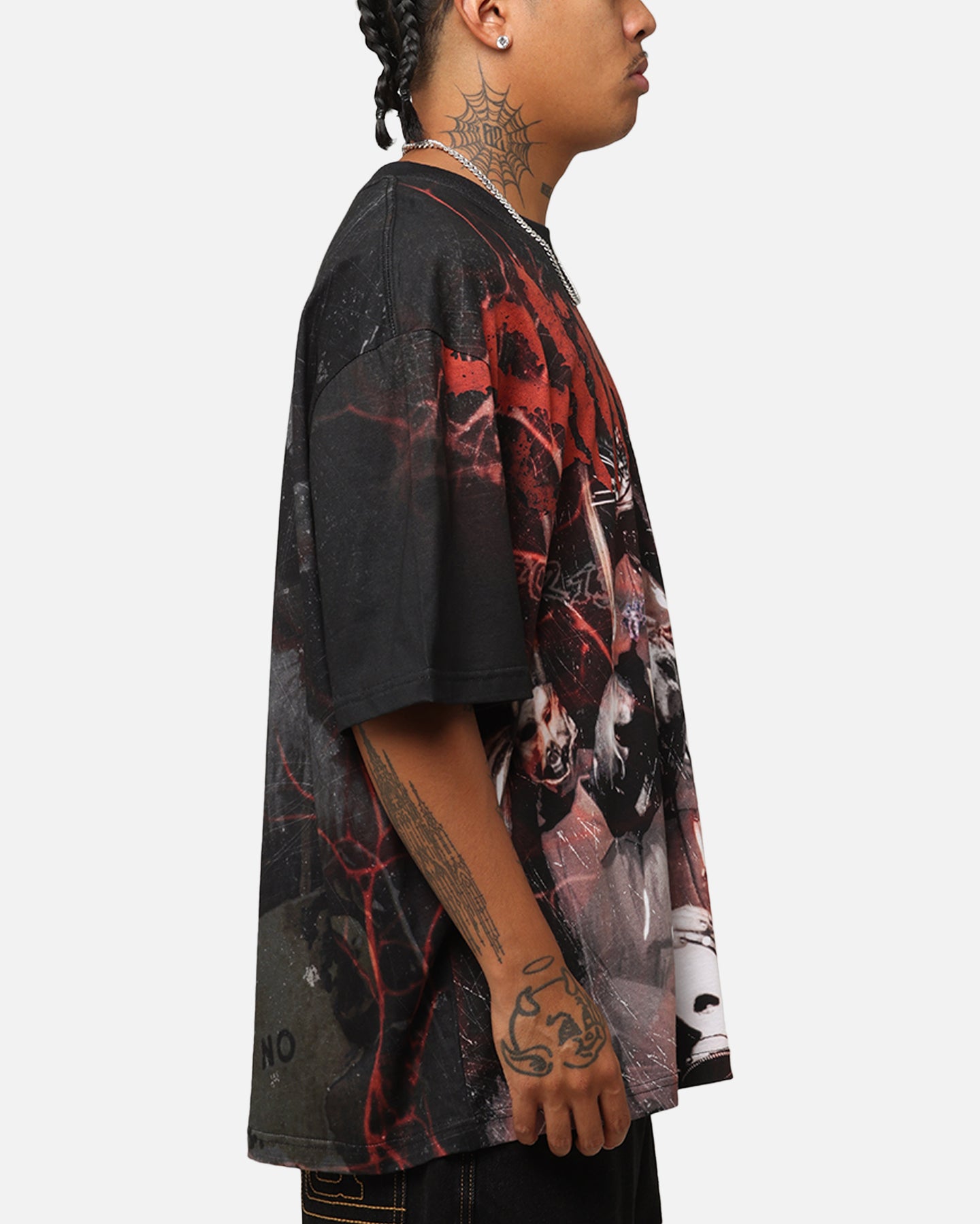 Slipknot Slipknot All Over T-Shirt Washed Black | Culture Kings US