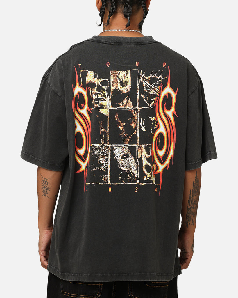 Slipknot World Tour '24 T-Shirt Washed Black | Culture Kings US