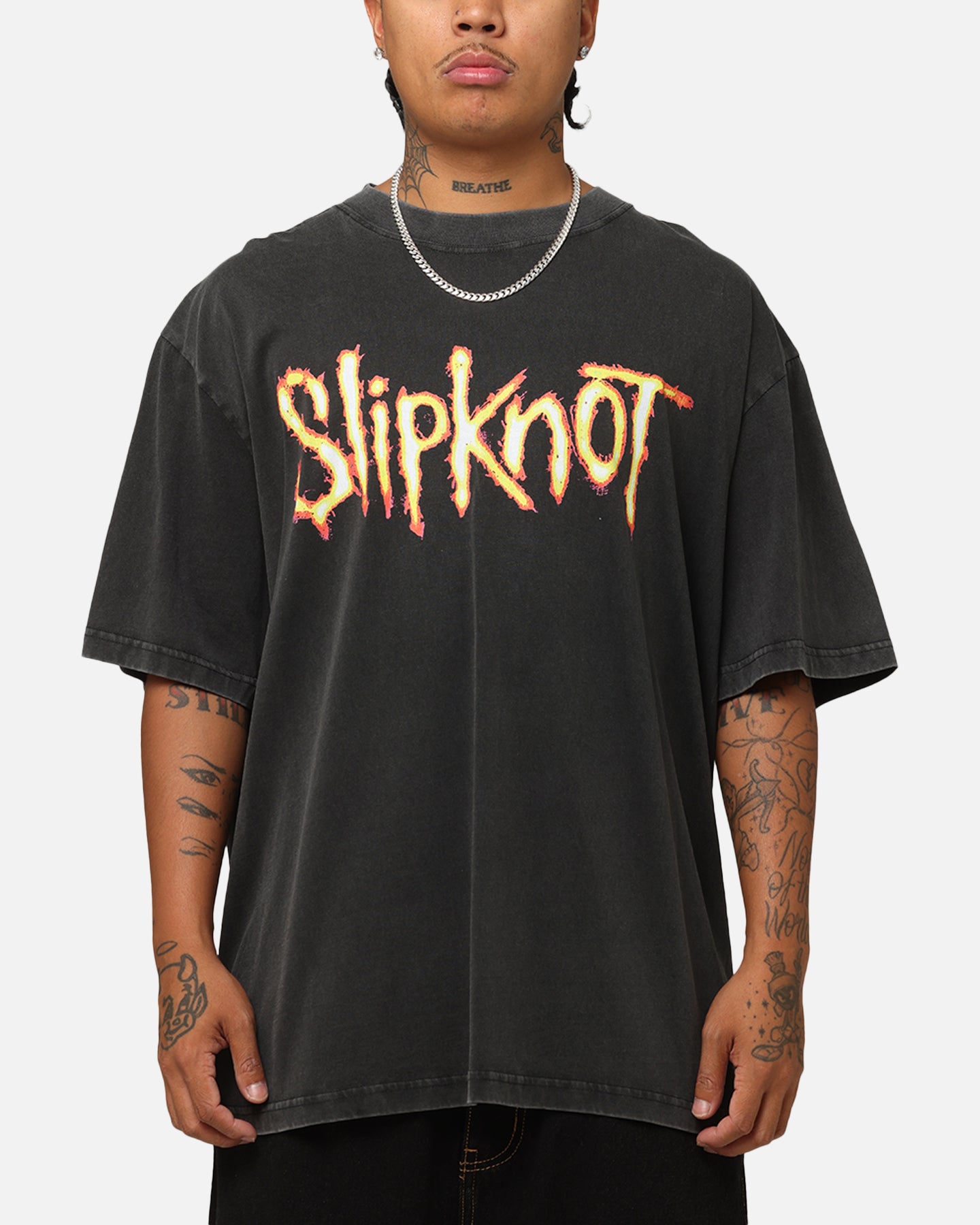 Slipknot World Tour '24 T-Shirt Washed Black | Culture Kings US