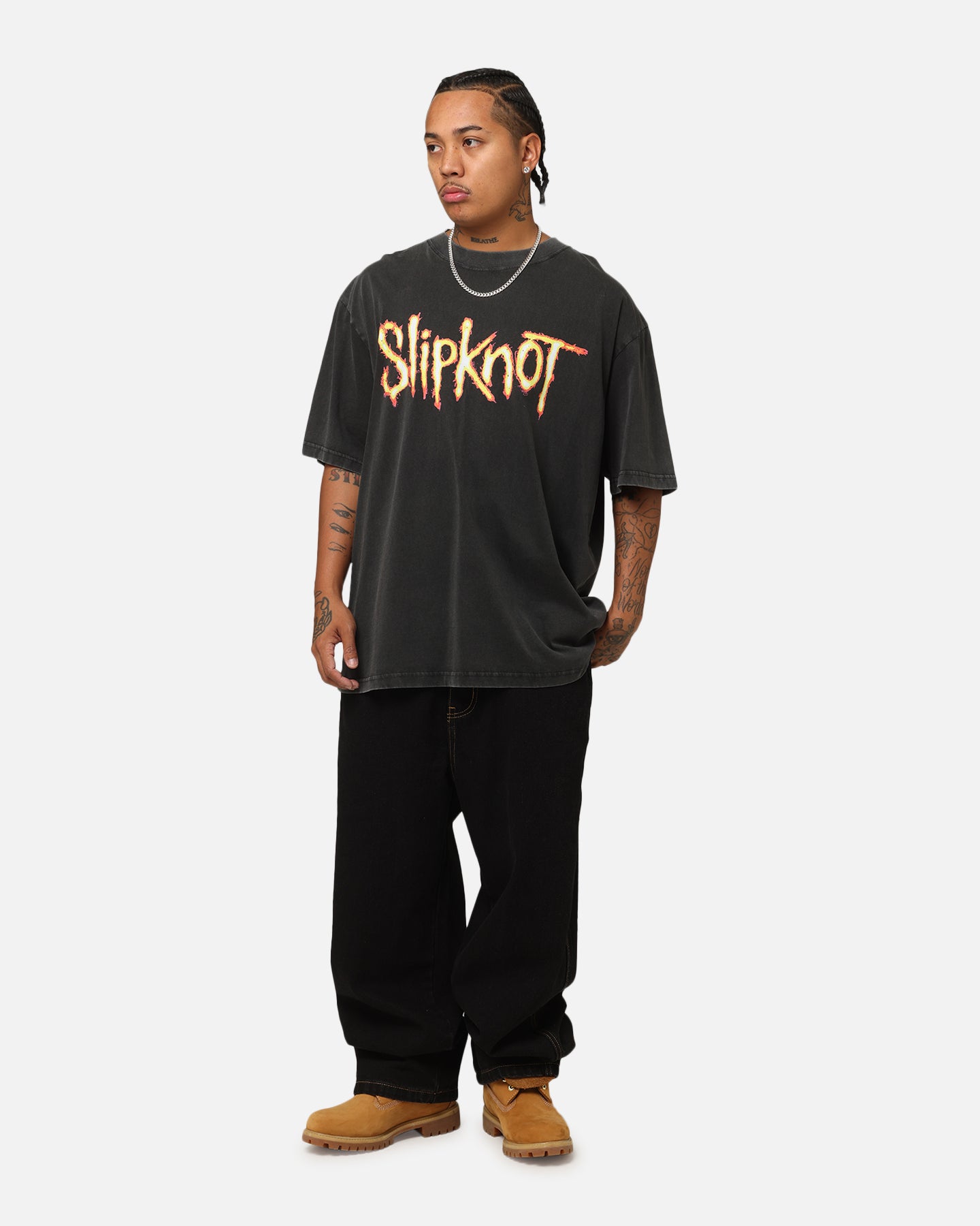 Slipknot World Tour '24 T-Shirt Washed Black | Culture Kings US