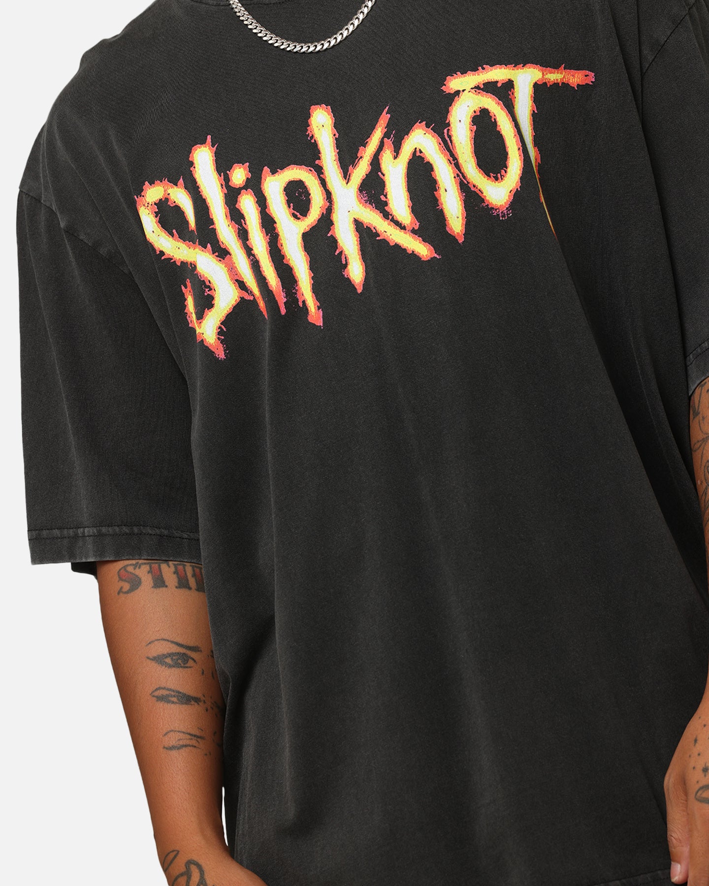 Slipknot World Tour '24 T-Shirt Washed Black | Culture Kings US