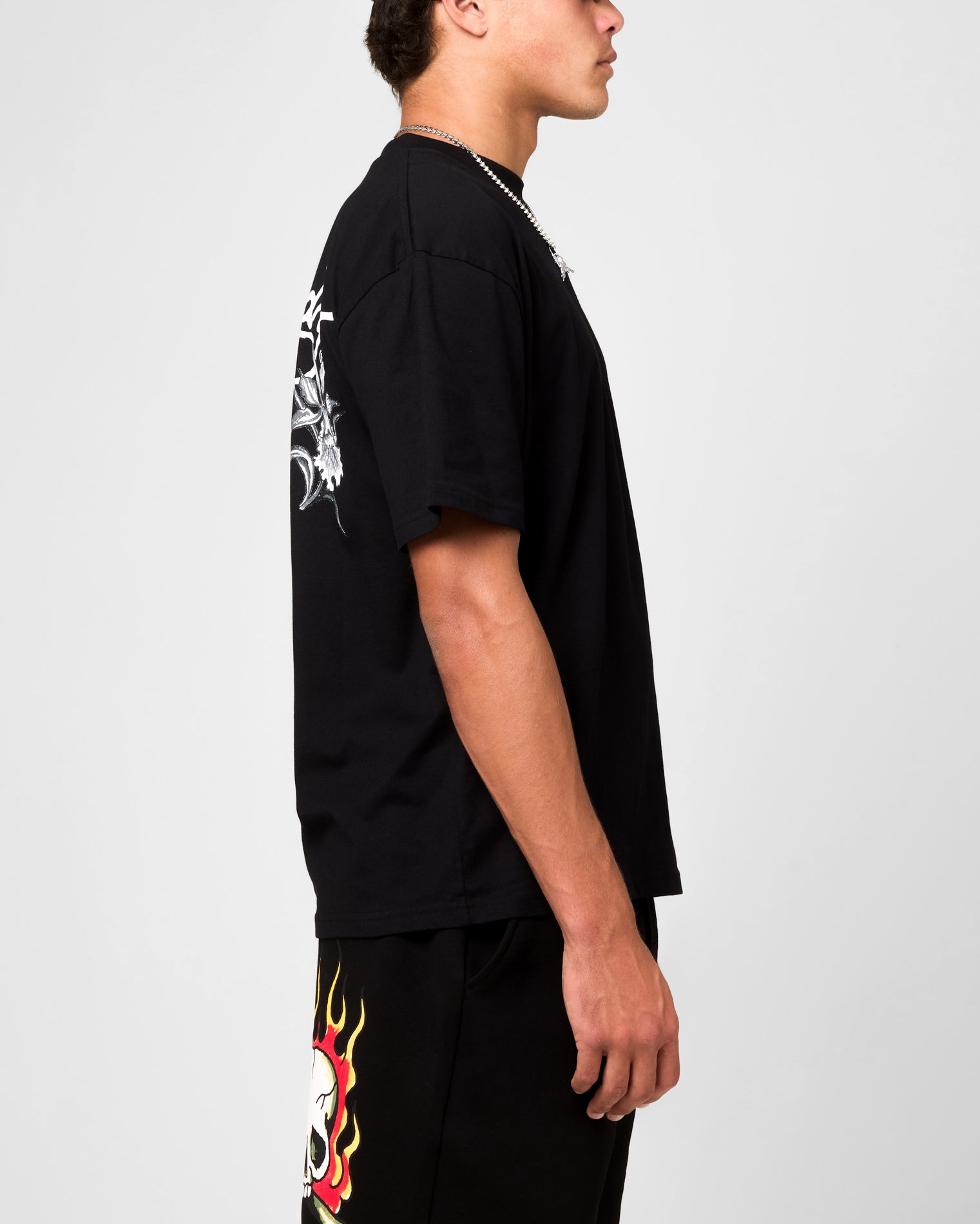 Ed Hardy Flowers T-Shirt Black | Culture Kings US