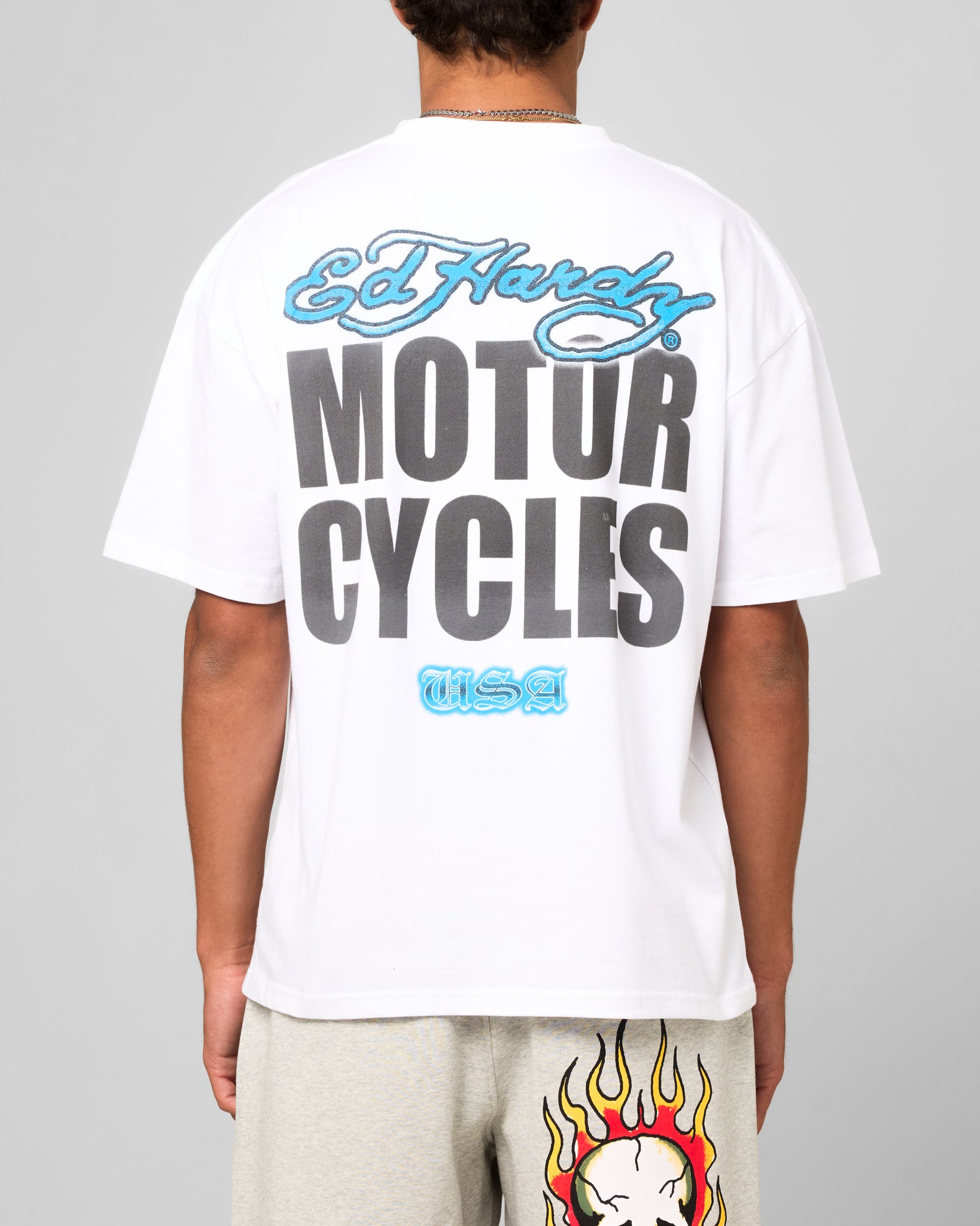 Ed Hardy Motor Club T-Shirt White | Culture Kings US