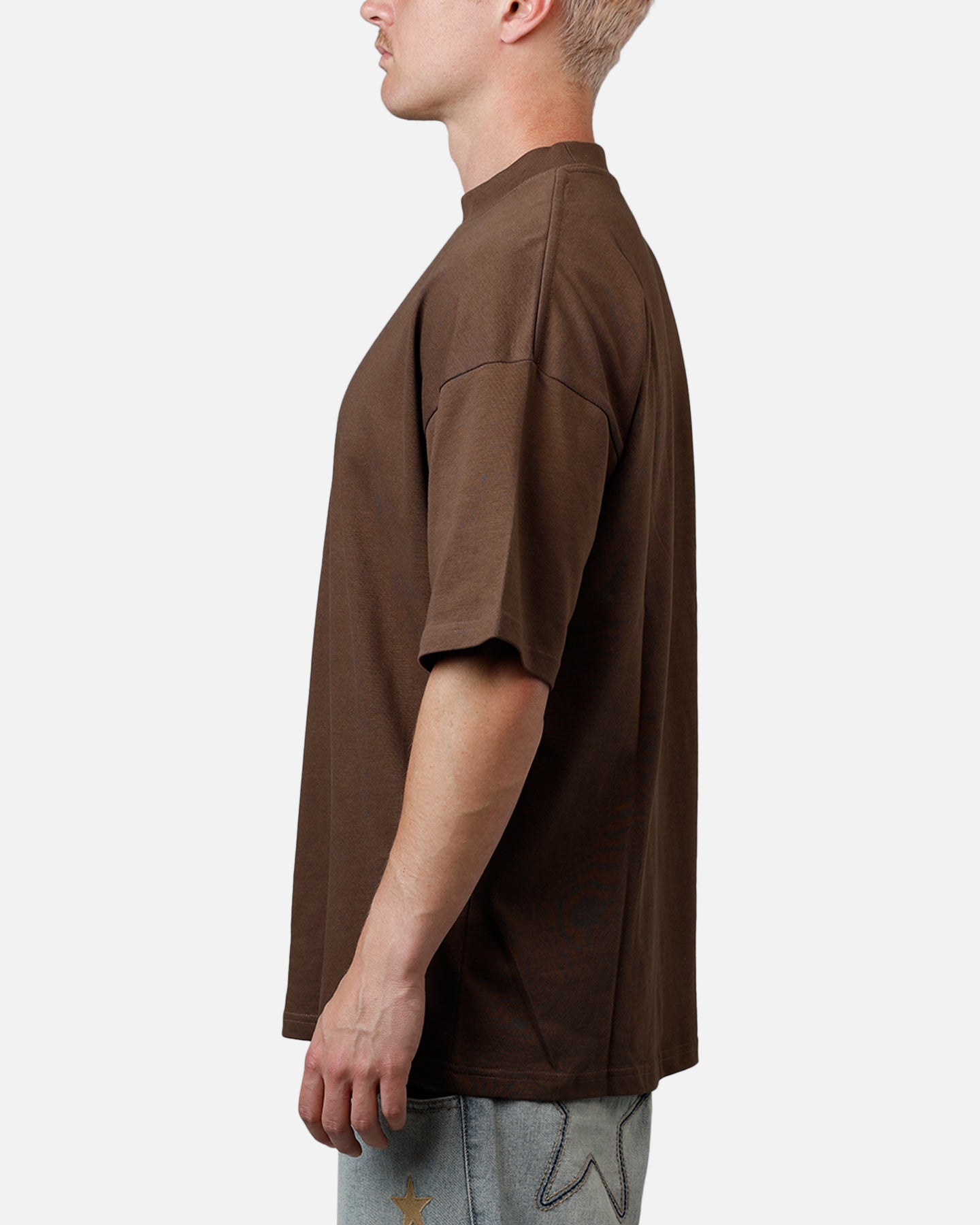 Culture Kings Everyday Mock Neck T-Shirt Brown | Culture Kings US