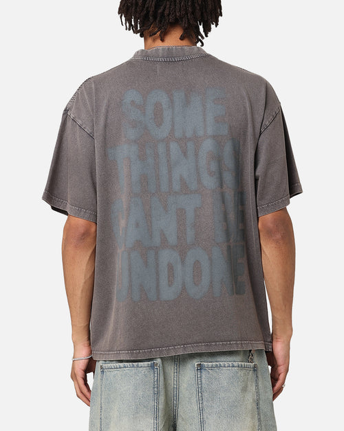 Loiter Desire T-Shirt Washed Charcoal