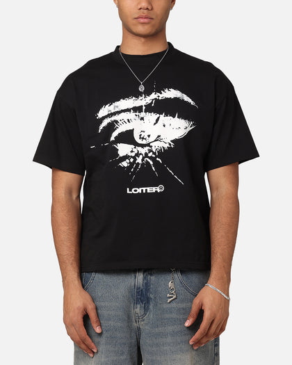 Loiter Eyes Can't Lie T-Shirt Black